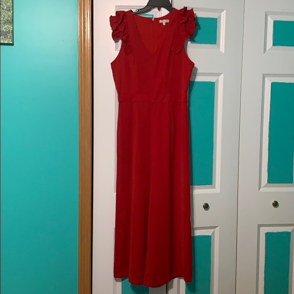 GB red jumpsuit